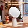 Brand New Auxmir Illuminated Cosmetic Mirror 30X/1X Magnification Image 2