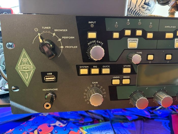 Kemper Unpowered Rack + Footswitch