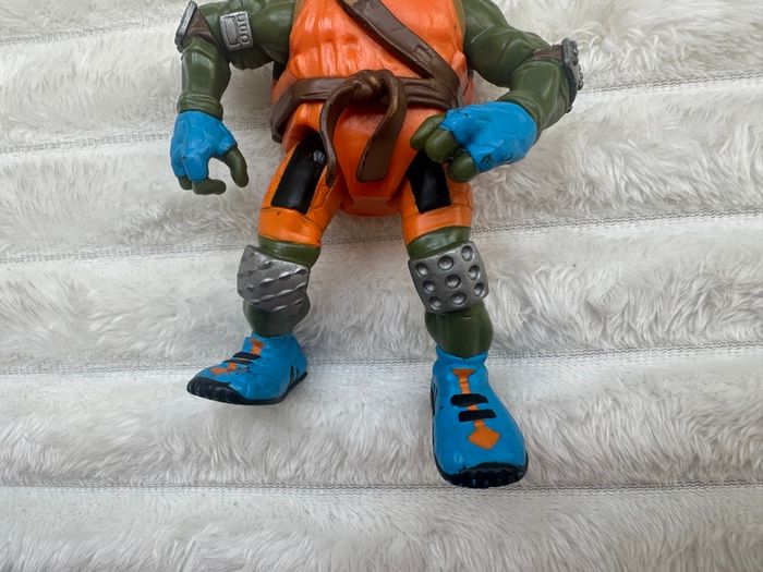 2003 TMNT Scootin Leonardo Teenage Mutant Ninja Turtles TMNT approx. 12 cm. Used Please see photos
