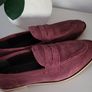 KURT GEIGER suede leather mocasins Sz 44 (10UK) - Rrp 220 Image 6