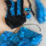 Burlesque costume fancy dress Halloween size 10 Image 3
