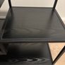 Black shelving unit Image 4