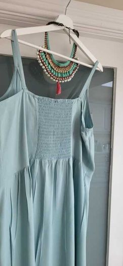 KRABI acqua button front midi Sz 46 (Fit 16-18UK)
