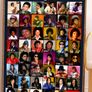Wall Art Michael Jackson life history in pictures. .Unique design. A1 Gloss. Image 5