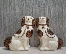 Old Court Ware Staffordshire Dogs