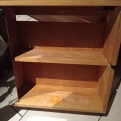 Retro Pine Mirrored Door Medical Cabinet