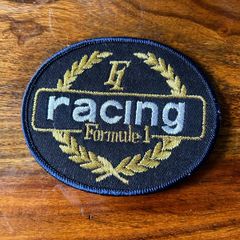 F1 racing clothing patch