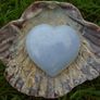 Large Angelite heart,Crystals,Gemstones, Image 2