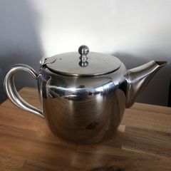 Vintage Stainless Steel Kettle