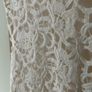 Mango cream lace dress Image 3