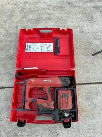 2 available Hilti Bx 3 Nail Gun. Rarely used.
