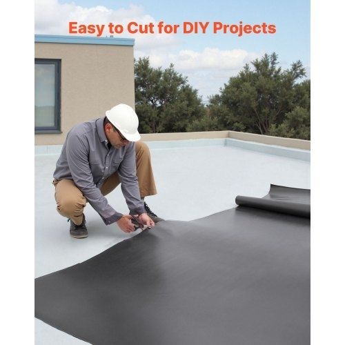 Roll Roofing Rubber Roofing Long Lifespan Weather resistant Withstands Harsh Temperatures Flexible