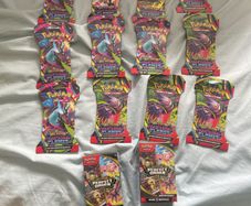 Pokemon phantasmal flames sleeved booster packs perfect order booster bundle