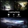 FREE P&P LED Head Torch, [2 Pack] COB Headlamp Super Bright Headlight, Adjustable with 3 Modes, Lightweight for Running, Camping, Fishing Image 6