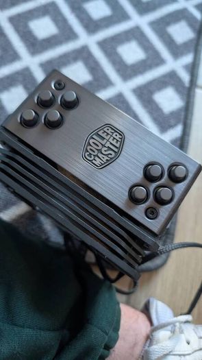 Cooler Master Hyper 212 RGB Black Edition CPU Air Cooler, SF120R RGB Fan