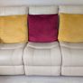 Electric Recliner Leather Sofa Image 9