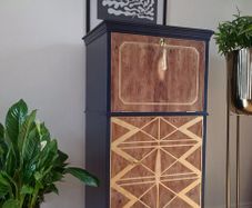 Vintage cocktail cabinet