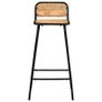 Bar Chairs 4 pcs Solid Mango Wood Image 5