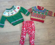Christmas clothing bundle 12-18 months