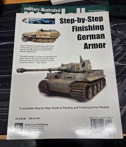Step by Step finishing German Armor scale modelling book