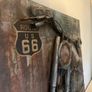 art made of metal route 66 art large Image 2