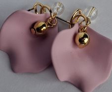 Blushing Blossom Petal Drop Earrings