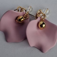 Blushing Blossom Petal Drop Earrings