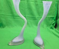 Pair of decorative vases , vintage
