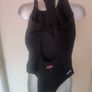BNWT Zoggs Chlorine proof medium leg Perth Dart Black swimsuit size UK 10 34'' Postage included Image 4