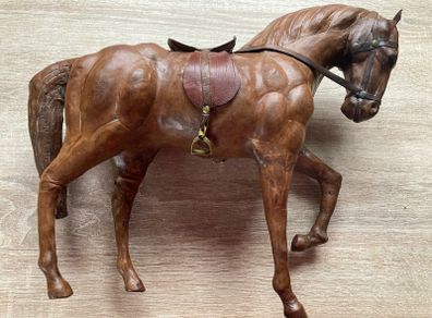 Vintage Leather Horse