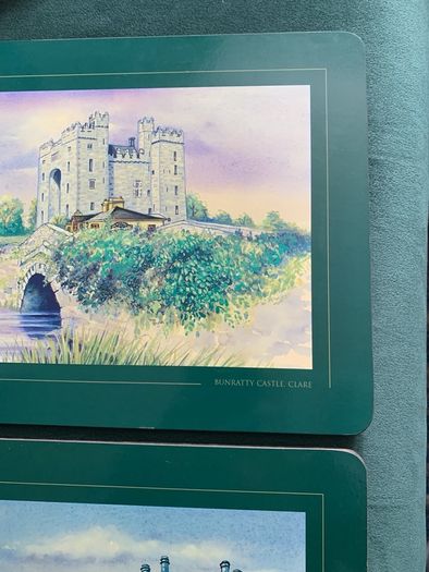 A pair of Kilkenny and Bunratty Castle placements