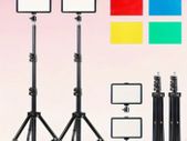Dimmable LED Photo Fill Light with 4 Color Filters & Adjustable Stand - 6181