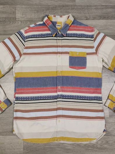 Edwin Japan Tribal Patchwork Shirt Mens M/L