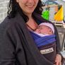 Baby Wrap Carrier - Je Porte Mon Bebe Image 2