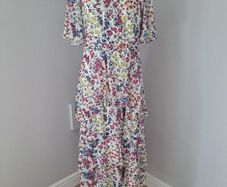 Roman Occasion tiered dress size UK 14