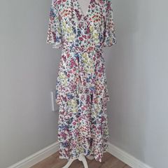 Roman Occasion tiered dress size UK 14