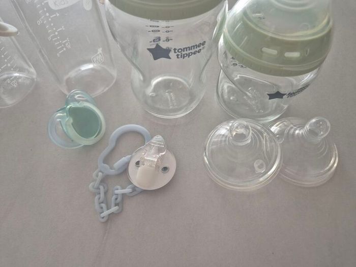 glass baby bottle