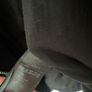 All Saints Black Parka Jacket with Leather Sleeves size S Image 3