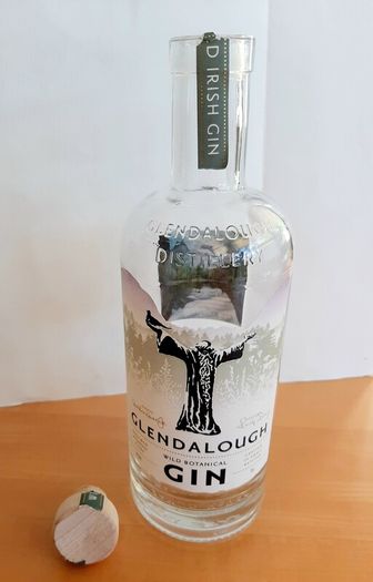 Empty gin bottle (Glendalough)