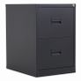 2 Drawer Metal Filing Cabinet Image 2