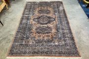 FLASH SALE ! Was 850 now 680 ! Hand Knotted Wool &amp;  Silk Iranian Rug Signed
