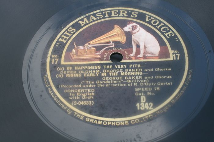 Antique Gramophone records