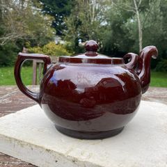 Rare 4 pintsVintage Denby stoneware teapot