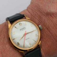 Vintage Atlantic 3001  Swiss Made  17 Jewels