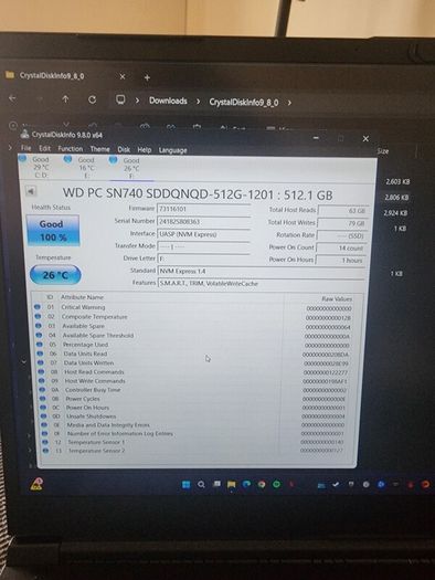 512GB External NVMe SSD New Very Fast USB 3.1