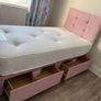 single , Double, King and Super king size beds , Tufted memory foam mattress, and optional storage available Image 7