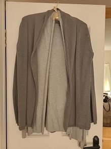 Two Grey Cardigans