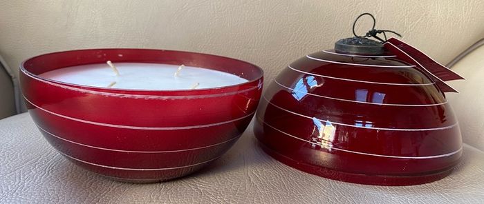 Large Bauble Candle