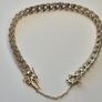 9ct gold diamond bracelet. Image 3