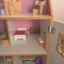 Large Wooden Dollhouse with Furniture & Accessories Image 5